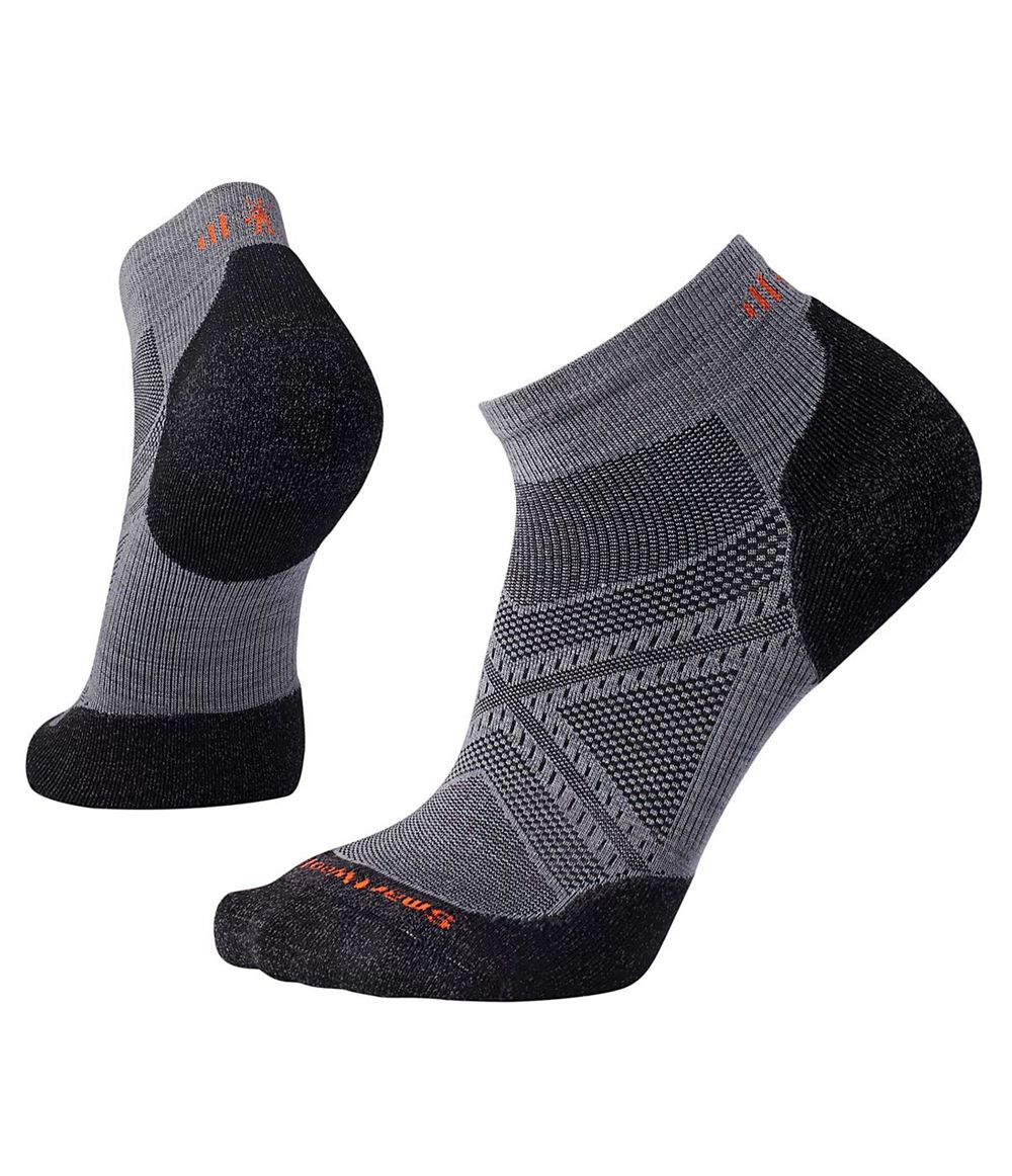 The North Face Smartwool Phd® Run Light Elite Low Cut Socken Herren - DunkelGrau CH-706KAZW